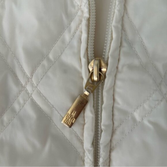 Moncler Vintage Cream Down Jacket Vest - Picture 10 of 13
